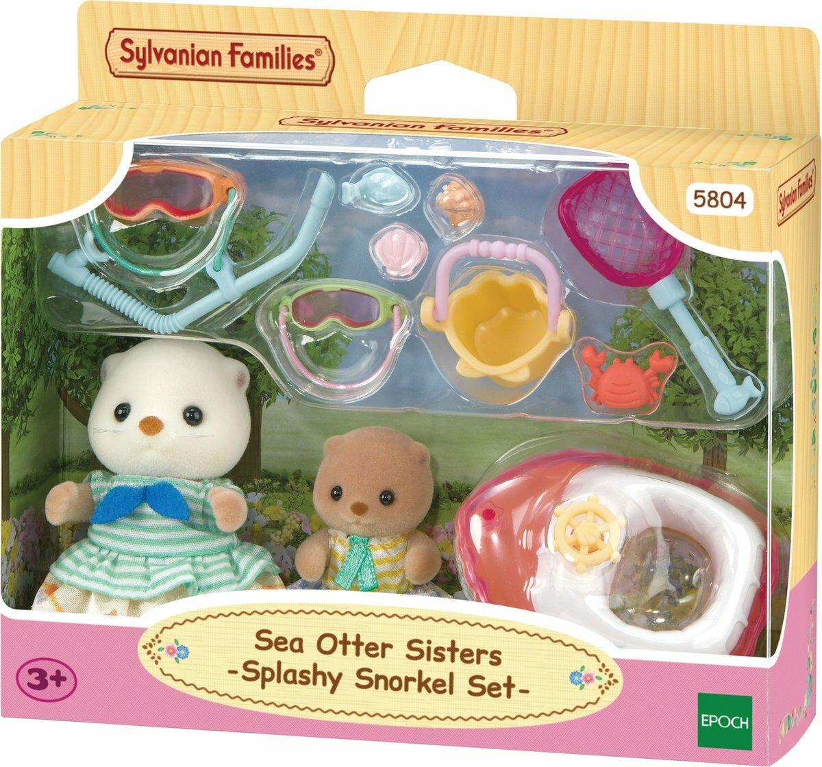 Sylvanian Families - Morski vidri sestrici – Plavalni komplet 5804