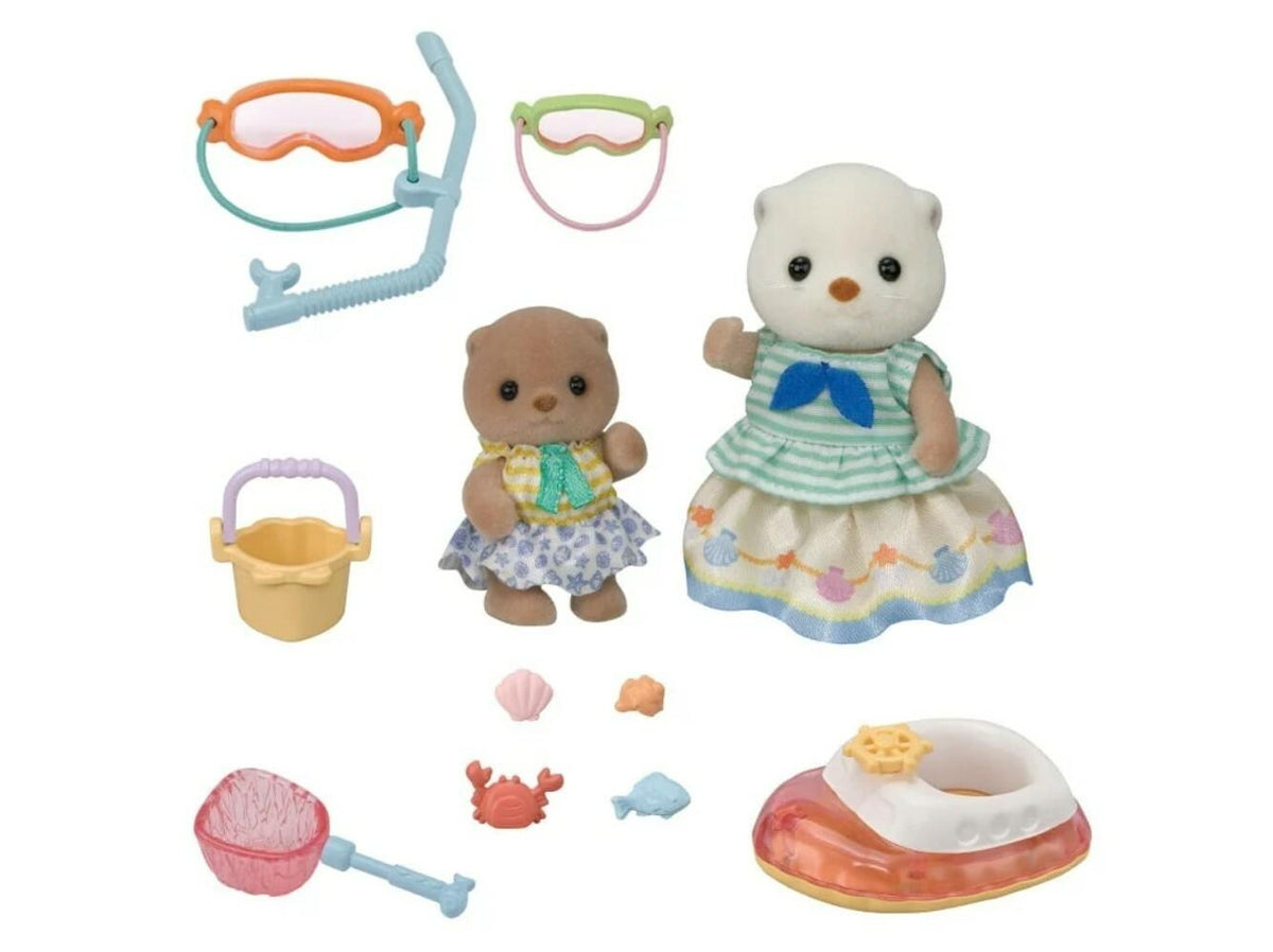 Sylvanian Families - Sea Otter Sisters - Komplet za plivanje 5804