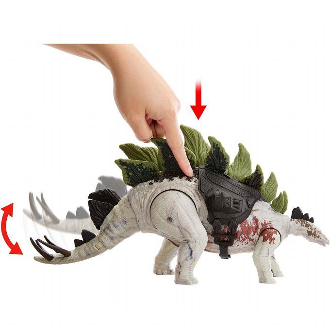 Jurassic World - Dominion Gigantic Tracker Stegosaurus Dinozaver (HLP24)