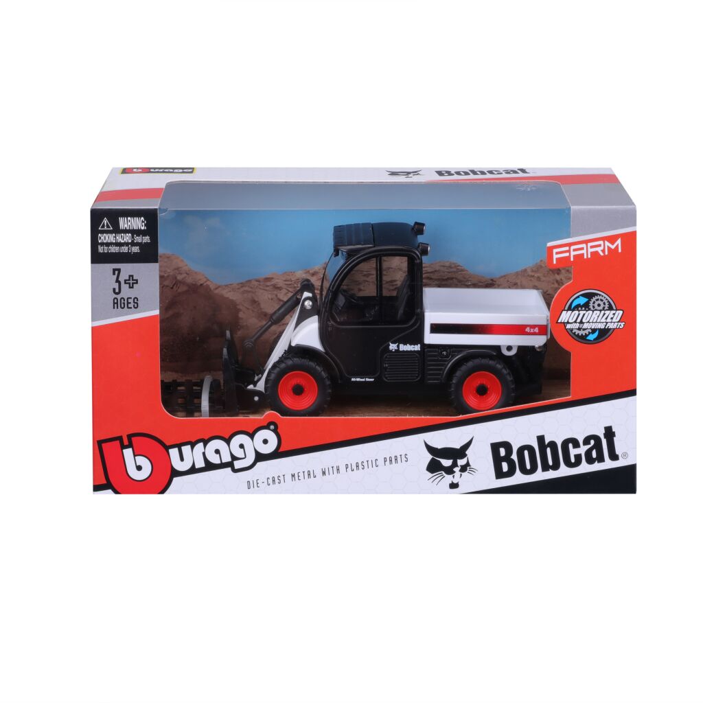 Bburago die cast bobcat motorized