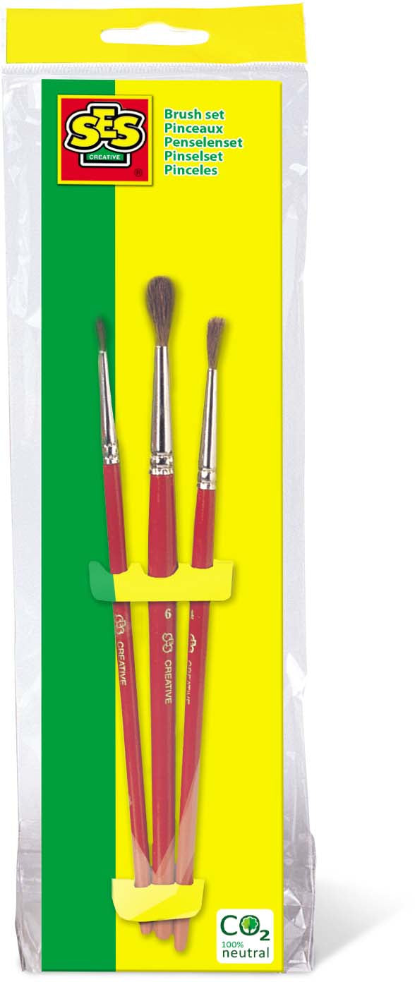 Set čopičev 3 kosi