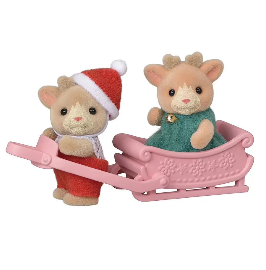Sylvanian Families - Družina božičnih jelenov