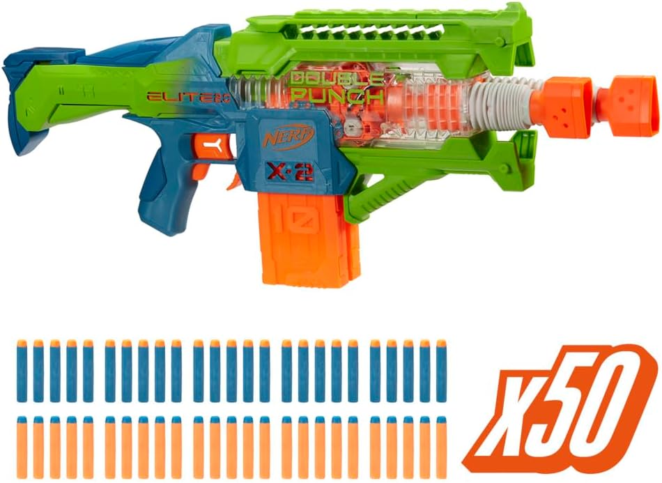 Nerf Elite 2.0: Double Punch Motoriziran Blaster