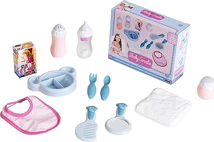 Baby Coralie - Komplet za hranjenje in nego