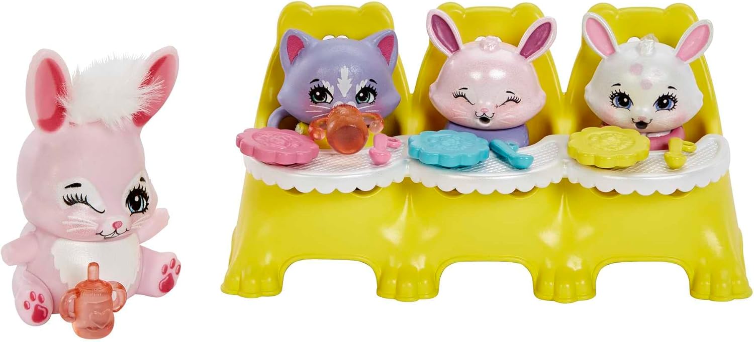 Mattel Enchantimals: Baby Best Friends - Bree Bunny & Twist (HLK85)