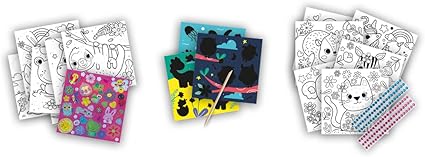 Diamantna pobarvanka z aktivnostmi 3 v 1