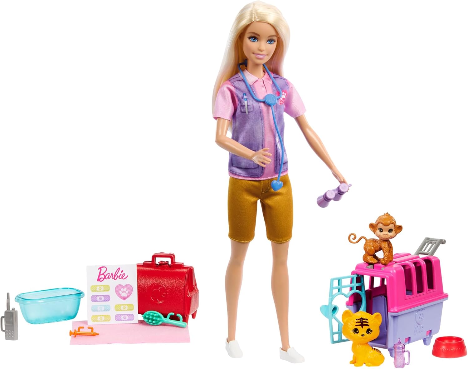 Mattel Barbie® You Can Be Anything - Reševalec divjih živali (HRG50)