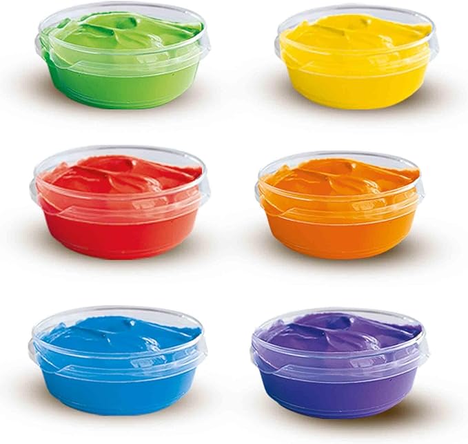 Barva za prste 6 barv x 45 ml