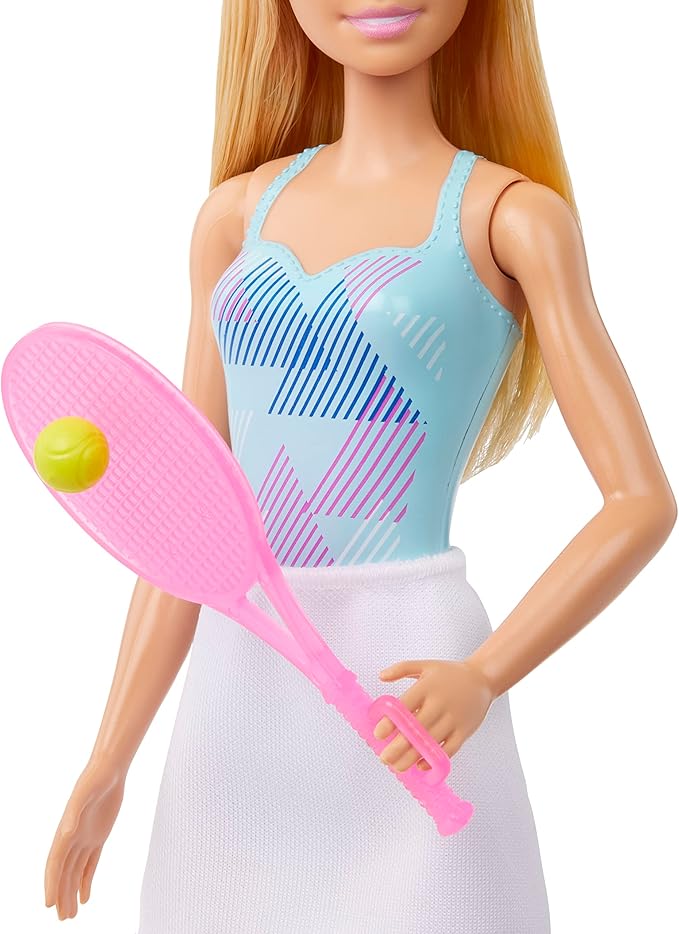 Mattel Barbie Lahko si karkoli - Profesionalna teniška igralka, lutka s svetlimi lasmi (HBW98)