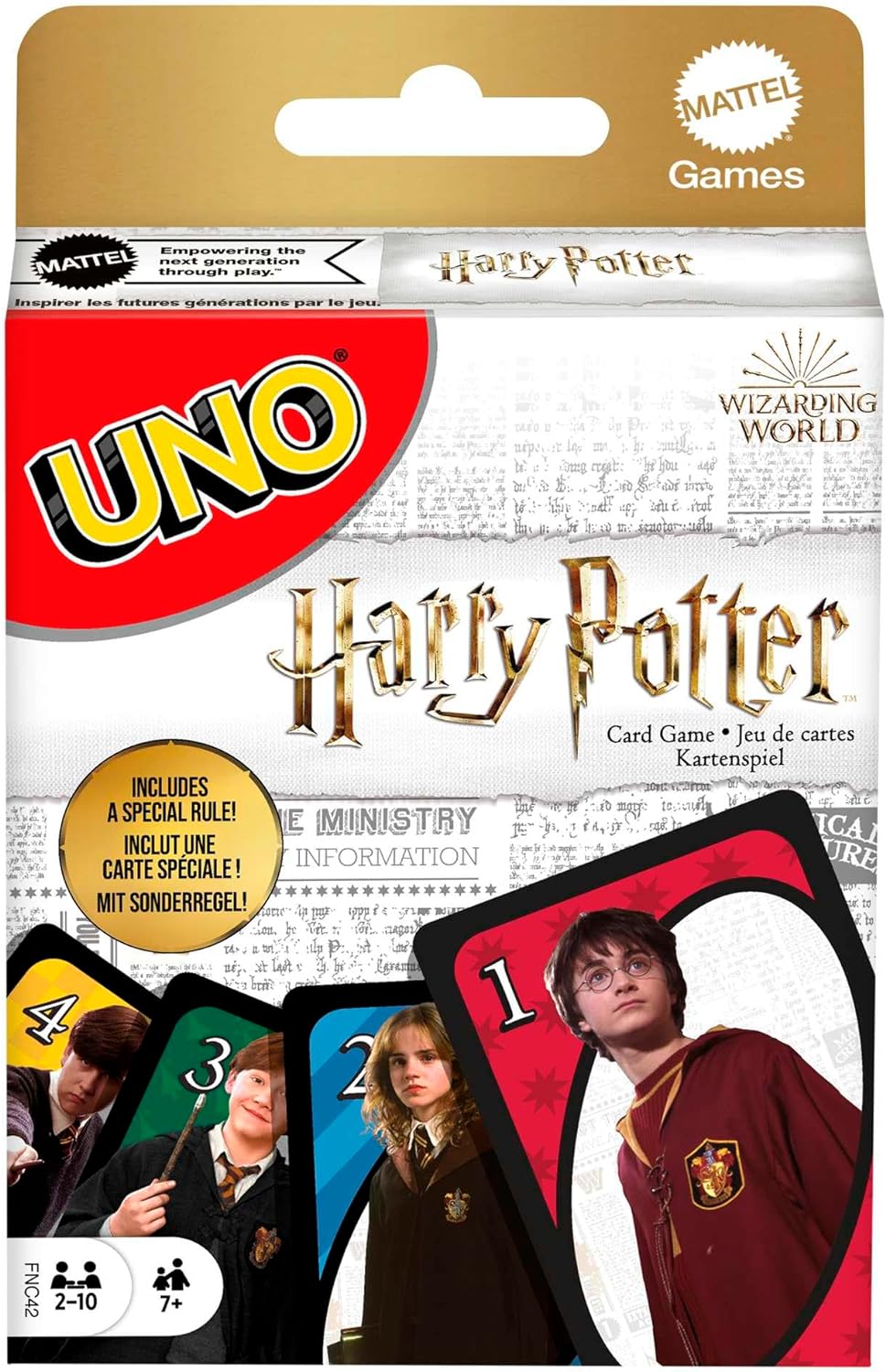 Mattel UNO Harry Potter Igra s kartami (FNC42)