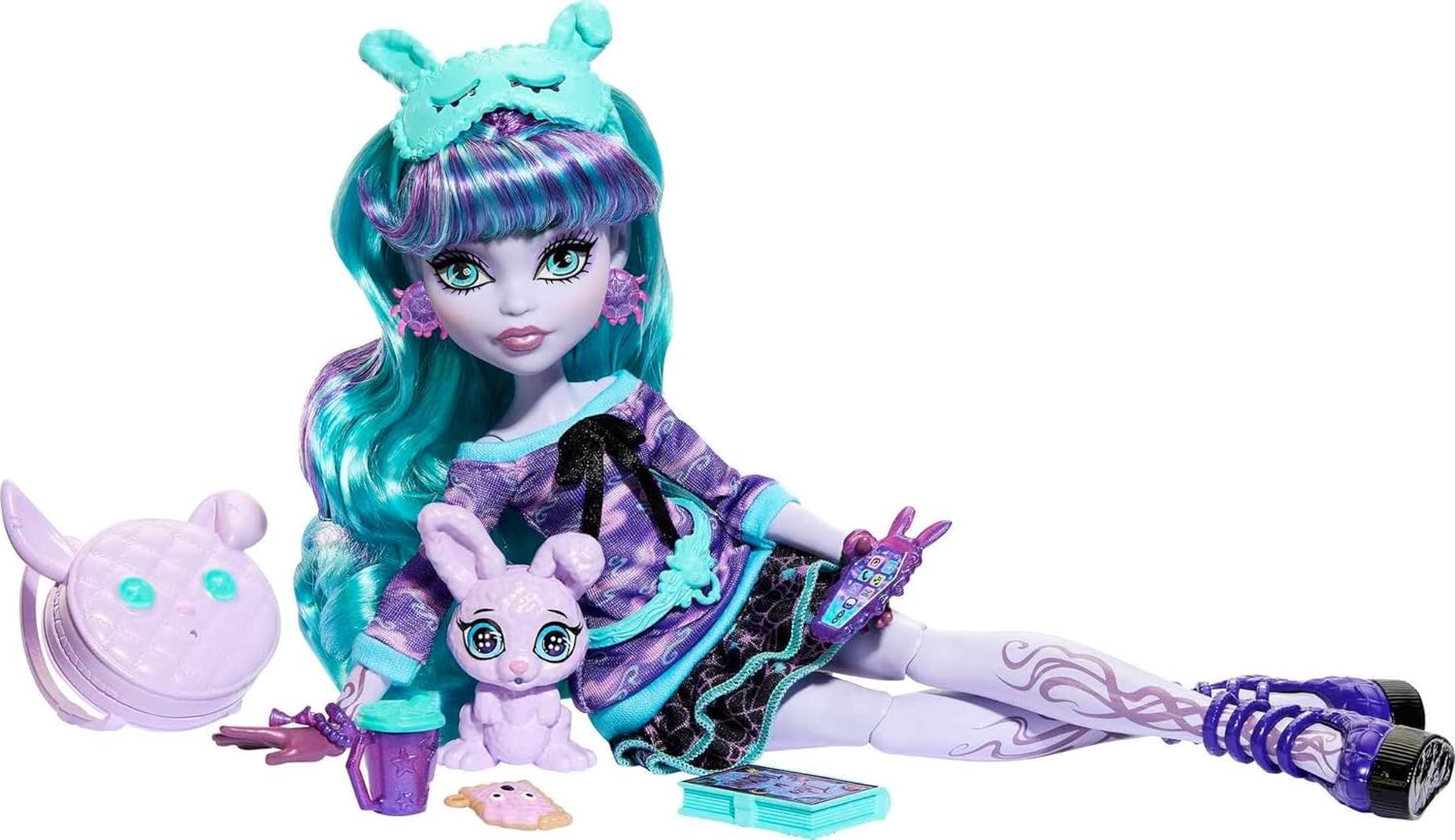 Mattel Monster High®: Prenočevanje s pošastmi - Twyla (HLP87)