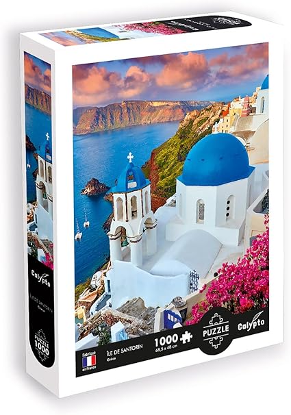 Puzzle 1000 kosov - Pokrajina - Santorini - Grčija