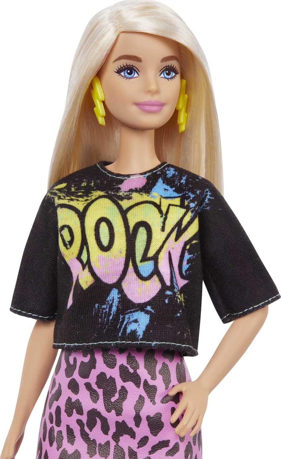 Barbie Fashionista Doll z Rock'n'Roll Oblačili (GRB47)