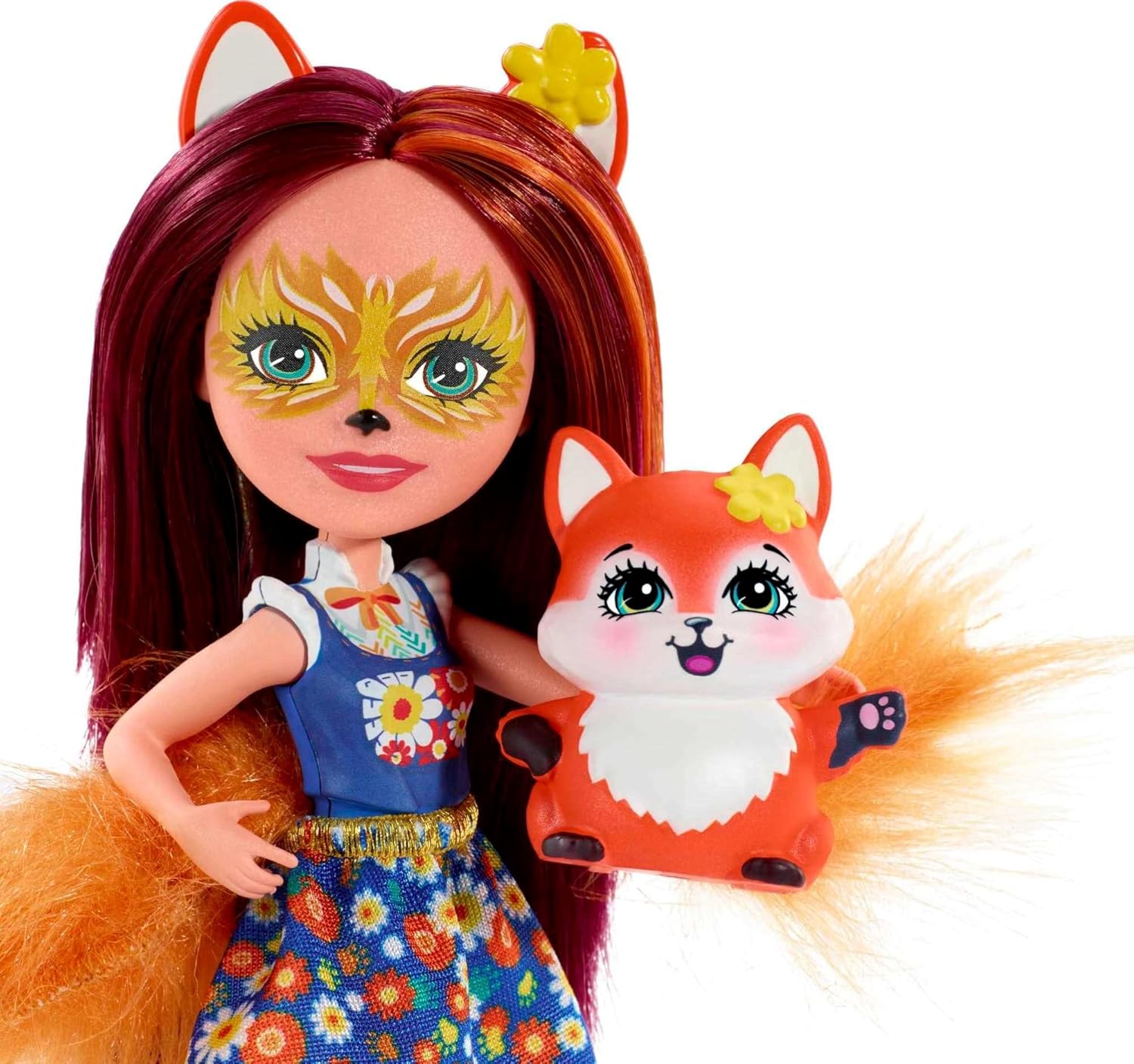 Mattel Enchantimals Mini punčka - Felicity Fox & Flick (FXM71)