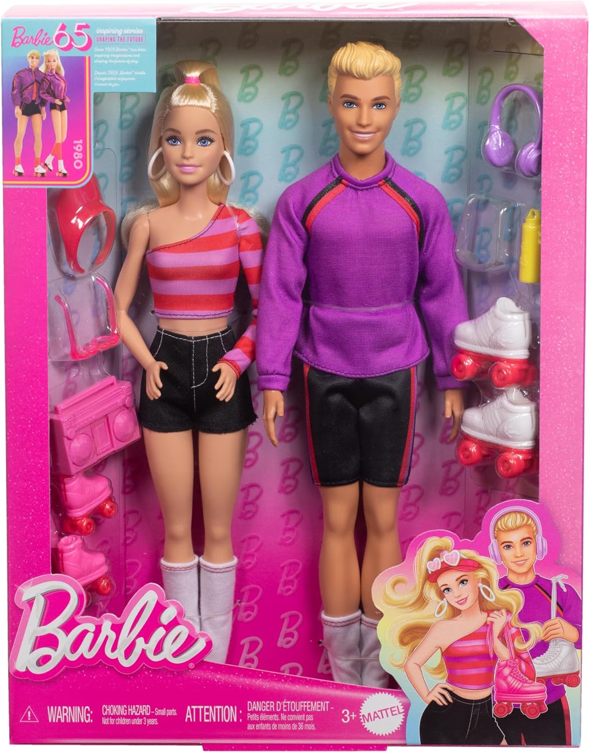 Ken & Barbie Fashionista - 65. Obletnica (HXK90)