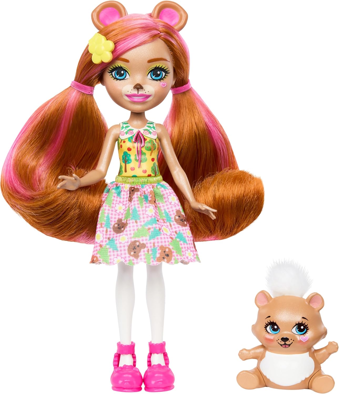Mattel Enchantimals Mini Lutka - Biloxi Medved & Trail (HTP81)