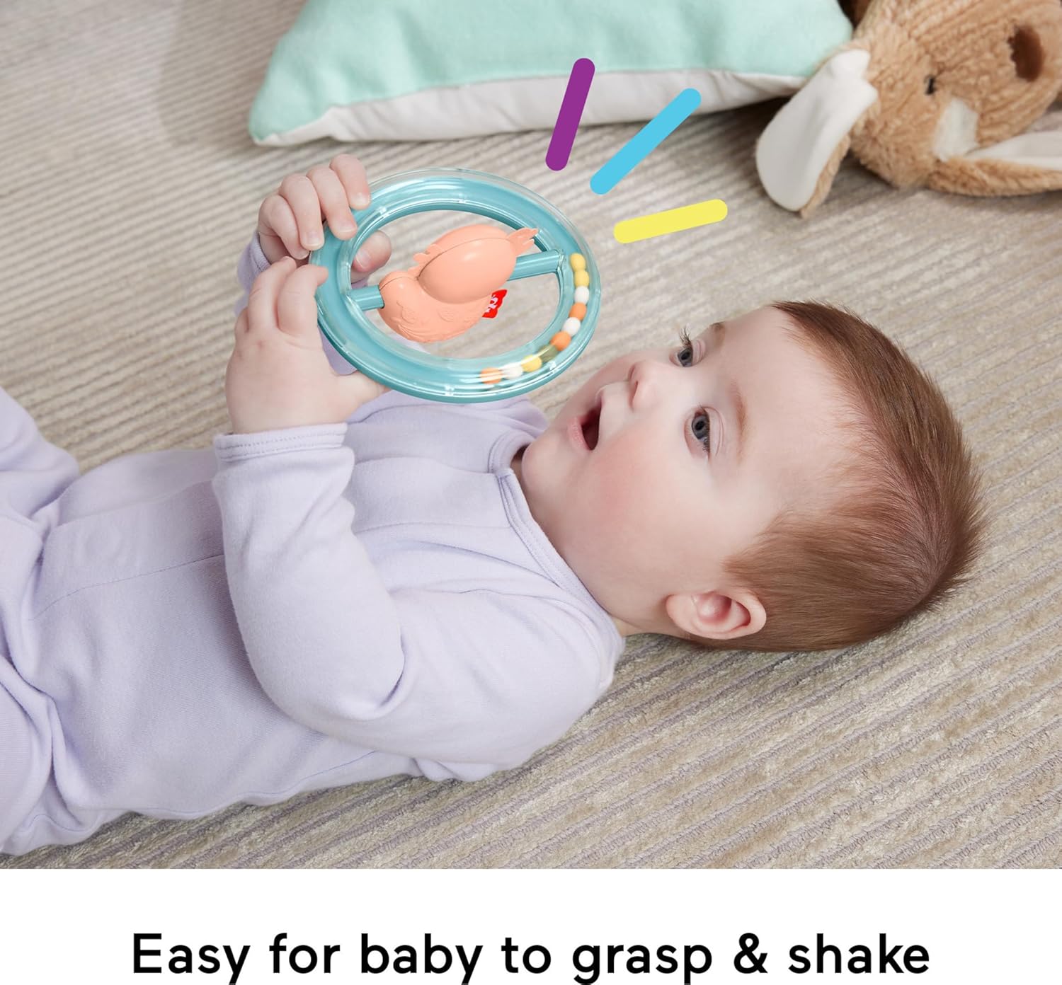 Fisher-Price® Senzorske igrače - Potegni in zavrti aksonota (HRB21)