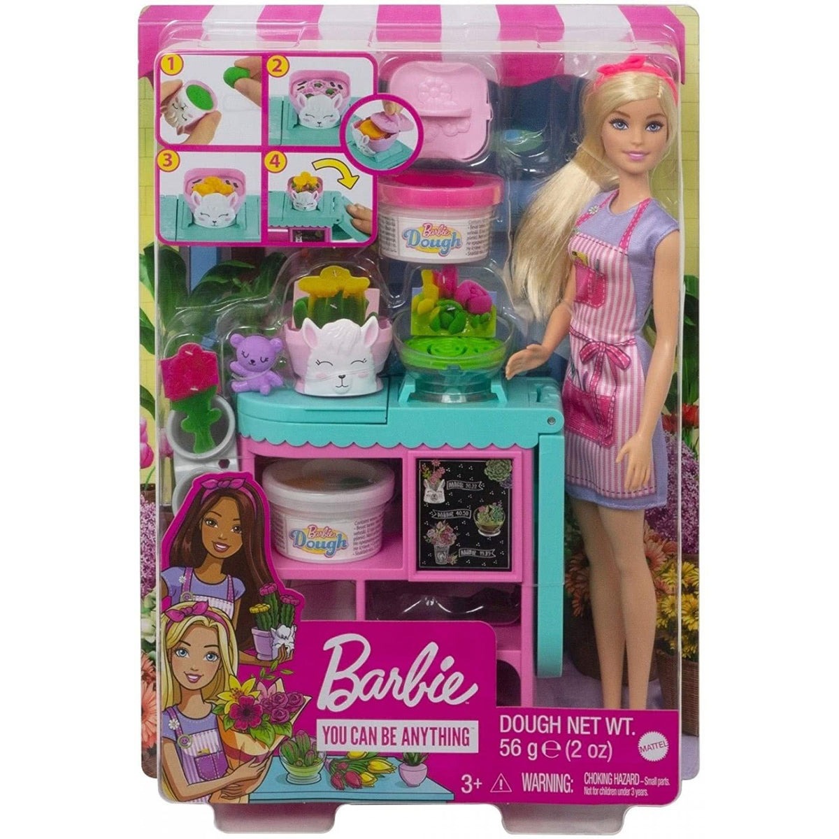 Mattel Barbie - Cvetličarka in komplet (GTN58)