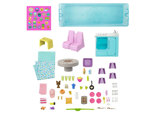 Mattel Barbie - Sanjski kampirni avtomobil