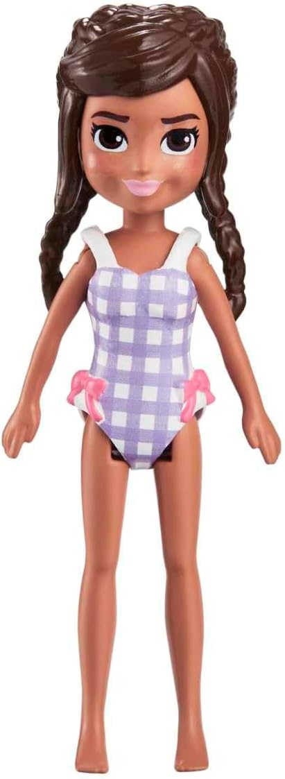 Mattel Polly Pocket - Modna punčka - plaža (HKV86)