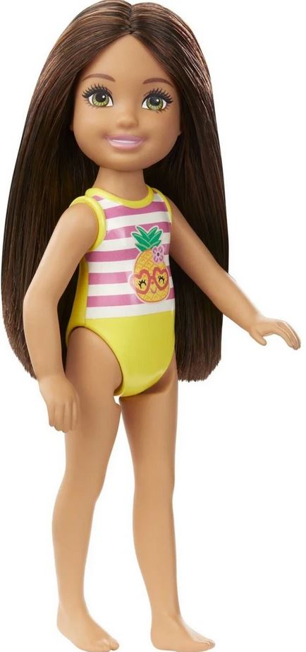 Mattel Barbie - Lutka v kopalkah s potiskom ananasa (GHV57)