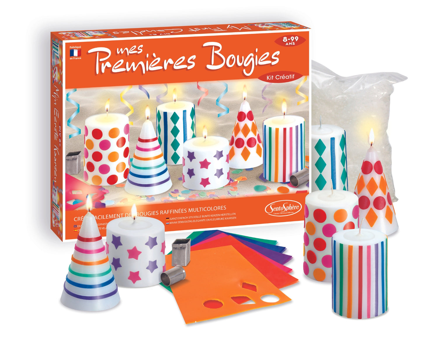 DIY komplet za izdelavo sveček