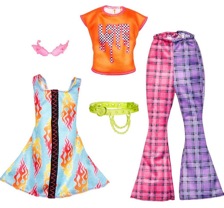 Mattel Barbie - Moda v rokerskem slogu in dodatki (HJT34)