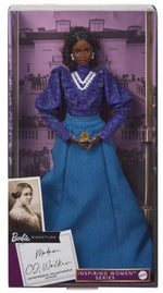 Mattel Barbie Signature - Madam CJ Walker, lutka temne polti (HBY00)