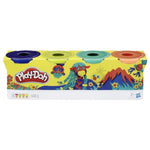 Hasbro Play-Doh Wild Color pločevinke (paket s 4 kosi) (E4867)