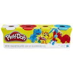 Hasbro Play-Doh - Klasični set barvnih tub (pakiranje 4 kosa) (B6508)