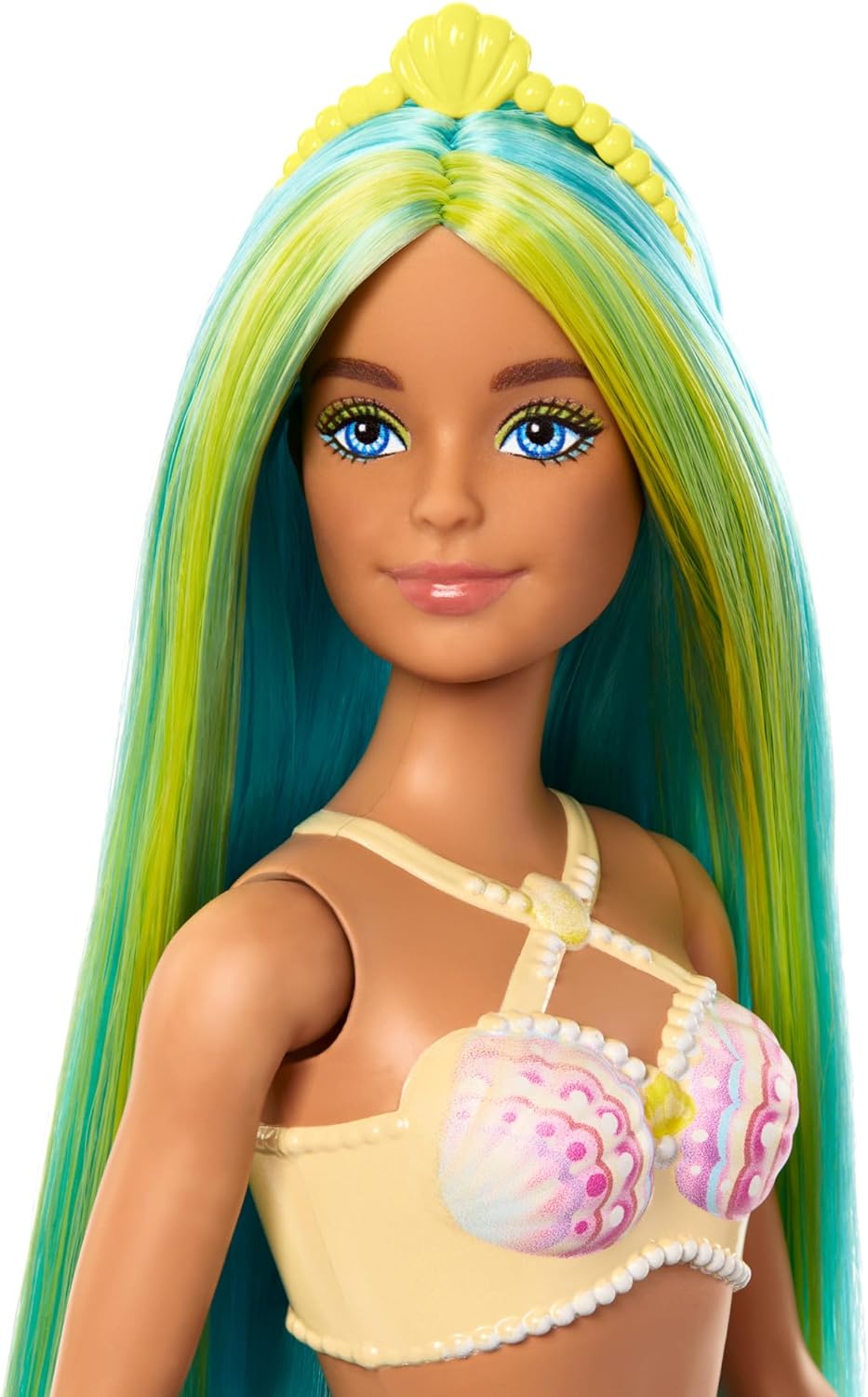 Mattel Barbie Dreamtopia - Zelenomodra morska deklica (HRR03)