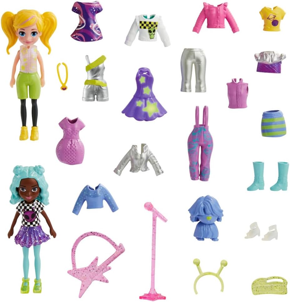 Mattel Polly Pocket - Modni paket morska deklica Seashine (HKV96)
