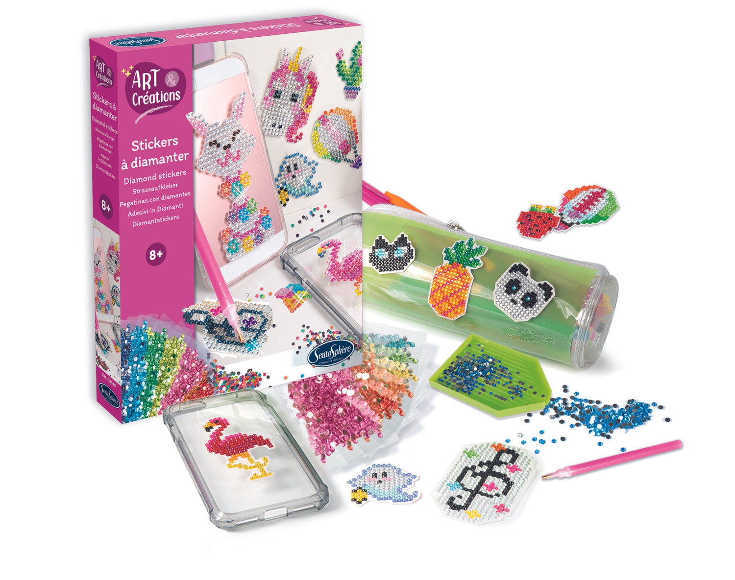 Art & Creations Stickers A Diamanter