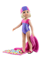 Lutka Las Amigas Claudia plavalka 32cm