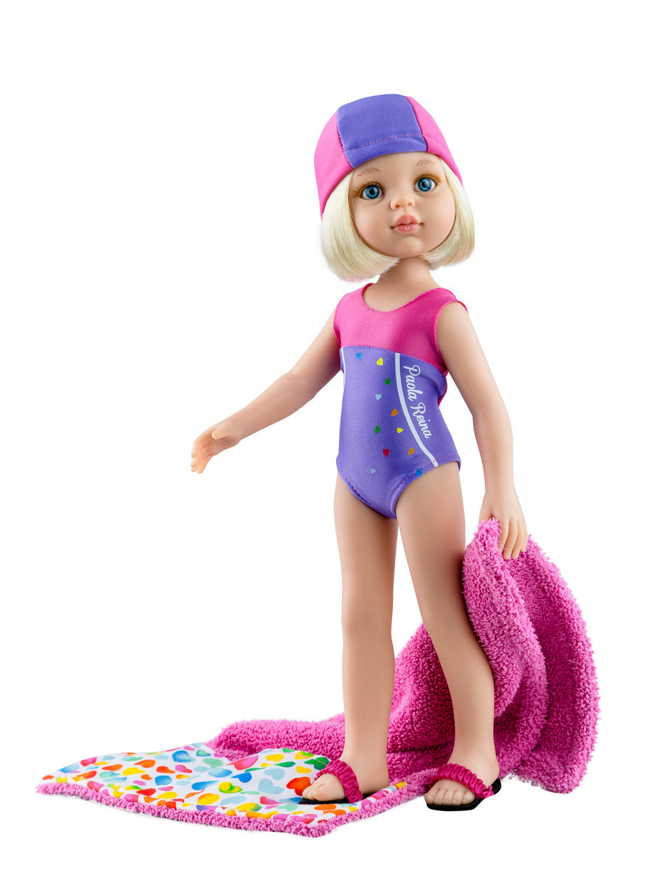 Lutka Las Amigas Claudia plavalka 32cm