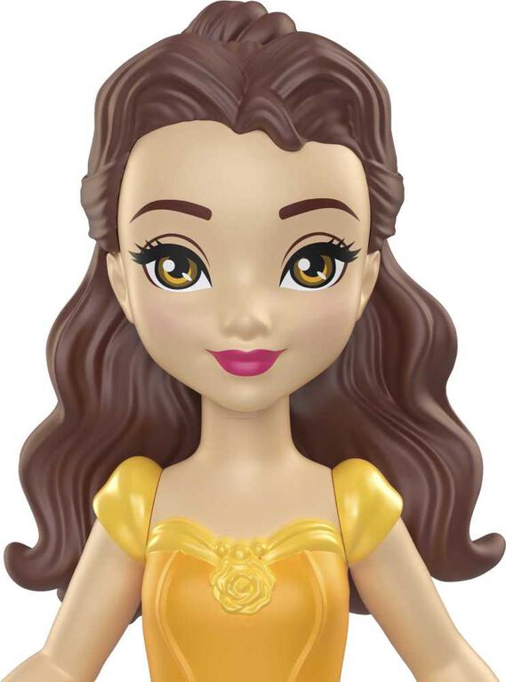 Mattel Disney Princess - Majhna punčka Belle (9cm) (HLW78)