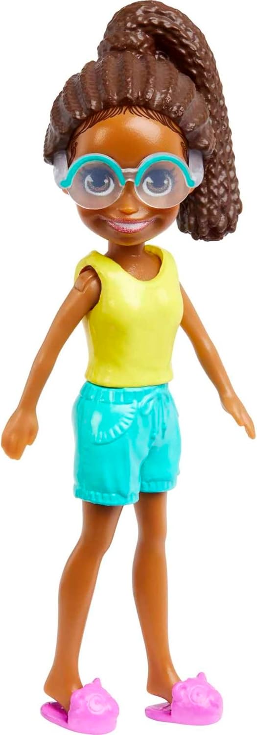 Mattel Polly Pocket - Omara s škatlami za modo na temo pande (HKW05)