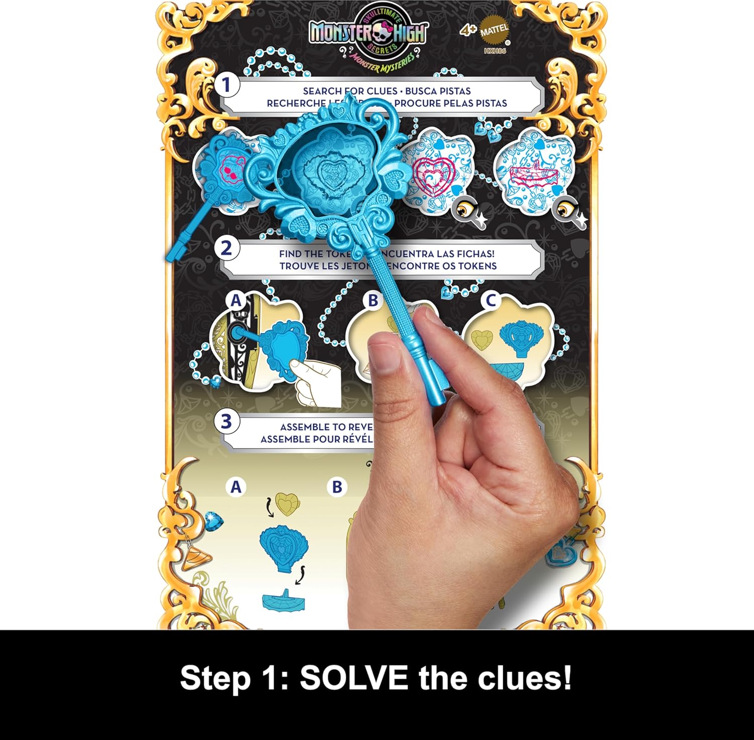 Mattel Monster High: Skulltimate Secrets Monster Mysteries - Cleo DeNile Doll (HXH86)