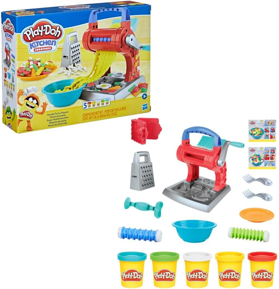 Hasbro Play-Doh: Kitchen Creations - Igrača za izdelavo rezancev (E7776)