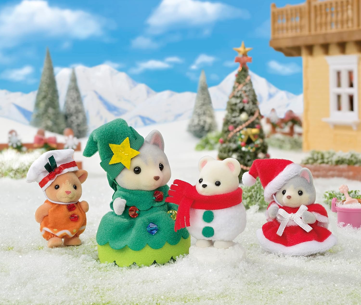 Sylvanian Families - Veseli božični prijatelji 5710