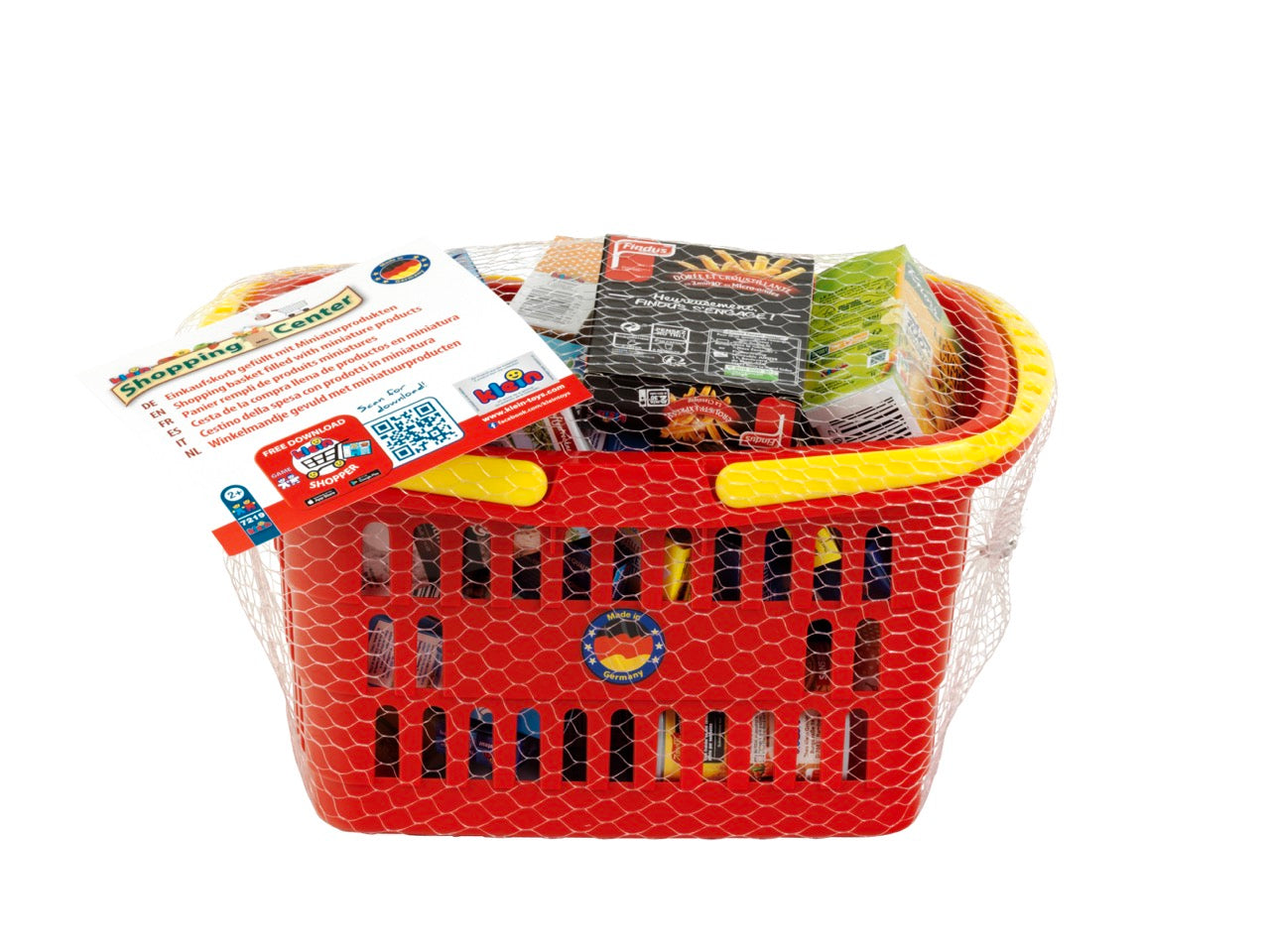 MM - Nakupovalna košarica, polna izdelkov iz Francije