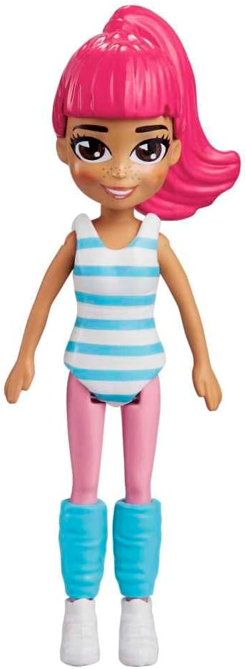 Mattel Polly Pocket - Športna modna punčka (HKV87)
