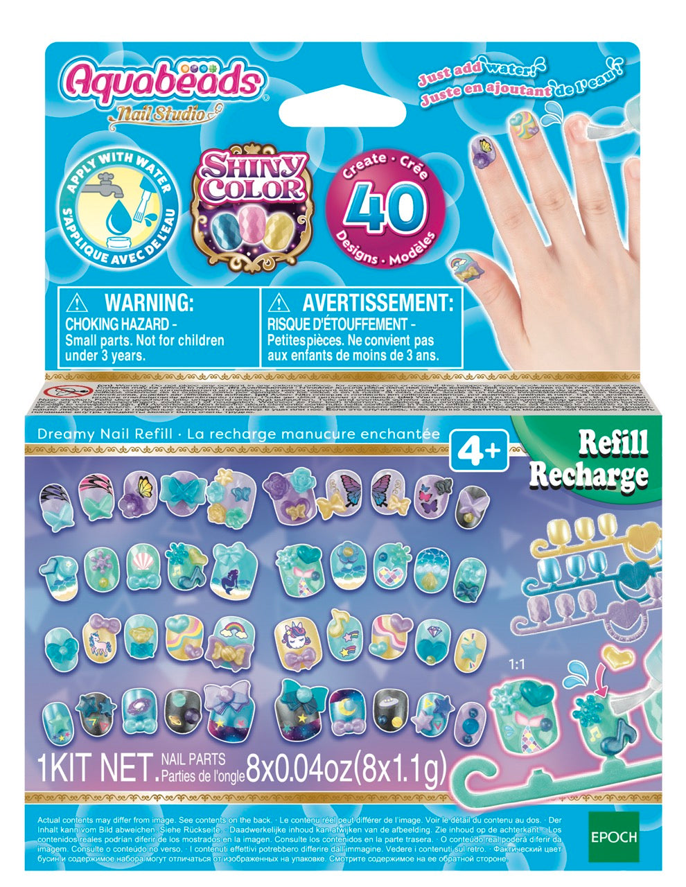 Sanjski komplet za nohte (AQB 35009 ANS)