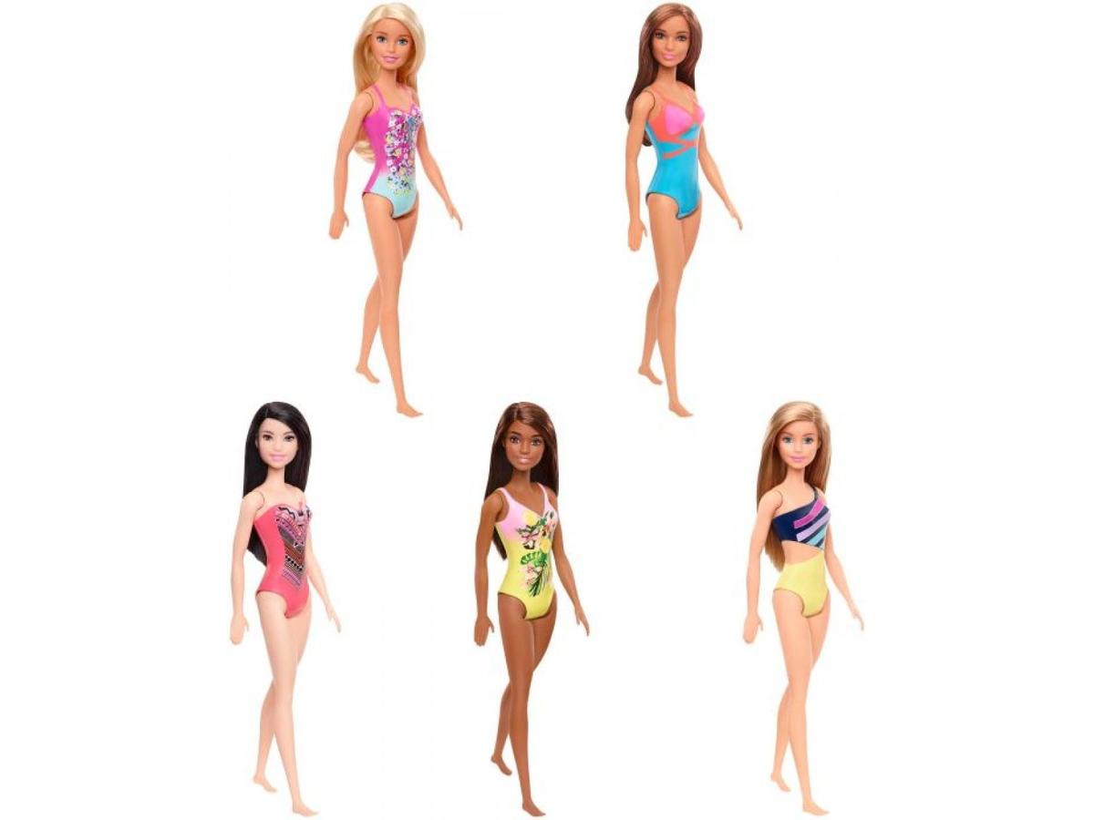Barbie Plažne Lutke, raznolike barve (DWJ99)