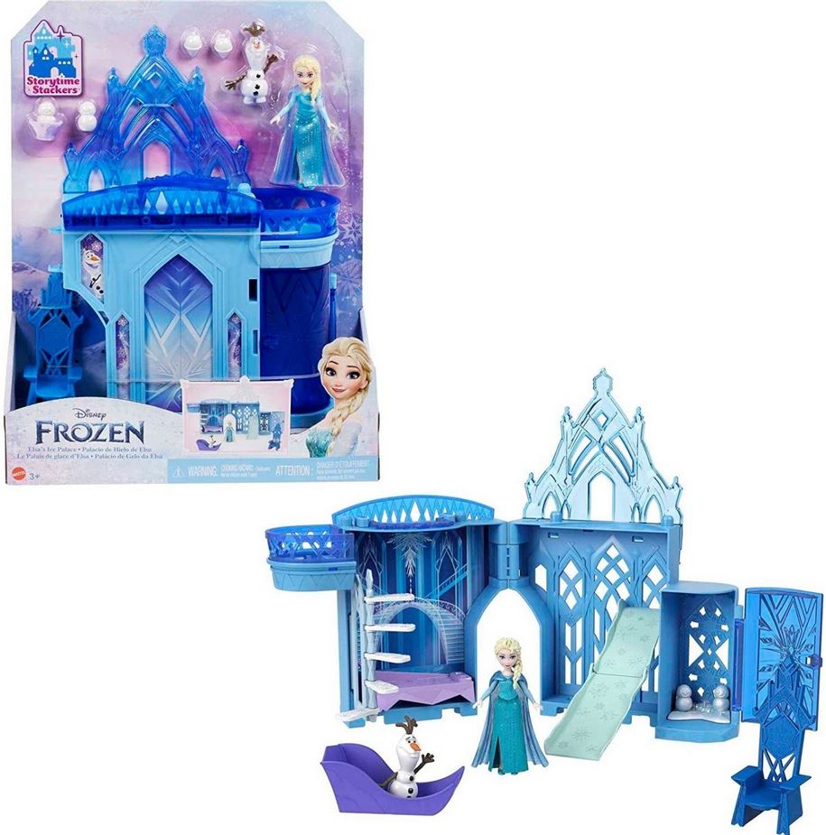 Mattel Disney Princess: Zgodba Stackers - Ledena palača Else (HLX01)