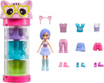 Mattel Polly Pocket - Ogrinjalna omara za modo na temo muce (HKW07)