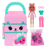 Mattel Polly Pocket - Etui Lil' Styles roza (HTV01)