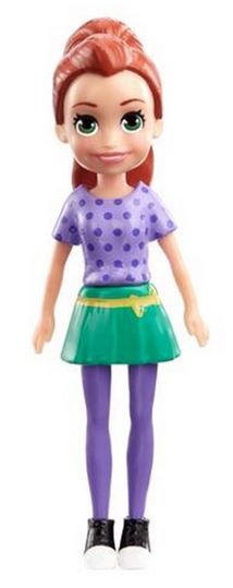 Punčka Mattel Polly Pocket Impulse - Lila (HKV78)