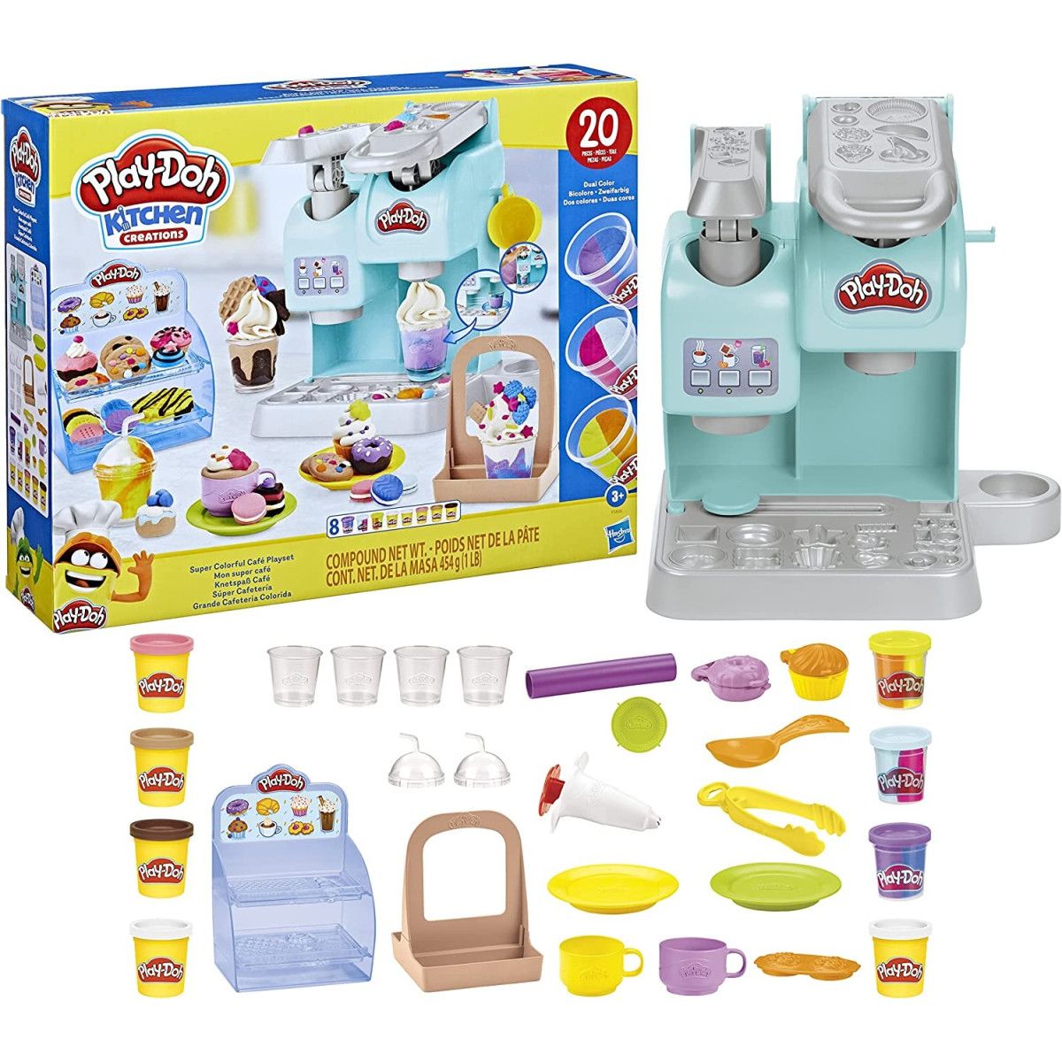 Hasbro Play-Doh: Super Barviti Café Igralni Set (F5836)