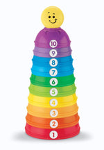 Fisher-Price - Sijajne Osnove: Zlagalne in Valjalne Skodelice (W4472)